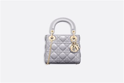 borsa lady dior grigia|Borse Dior Lady Dior d'Occasione .